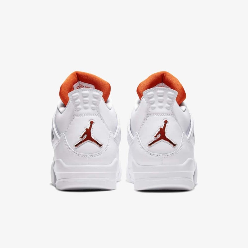 Jordan 4 deals orange metallic